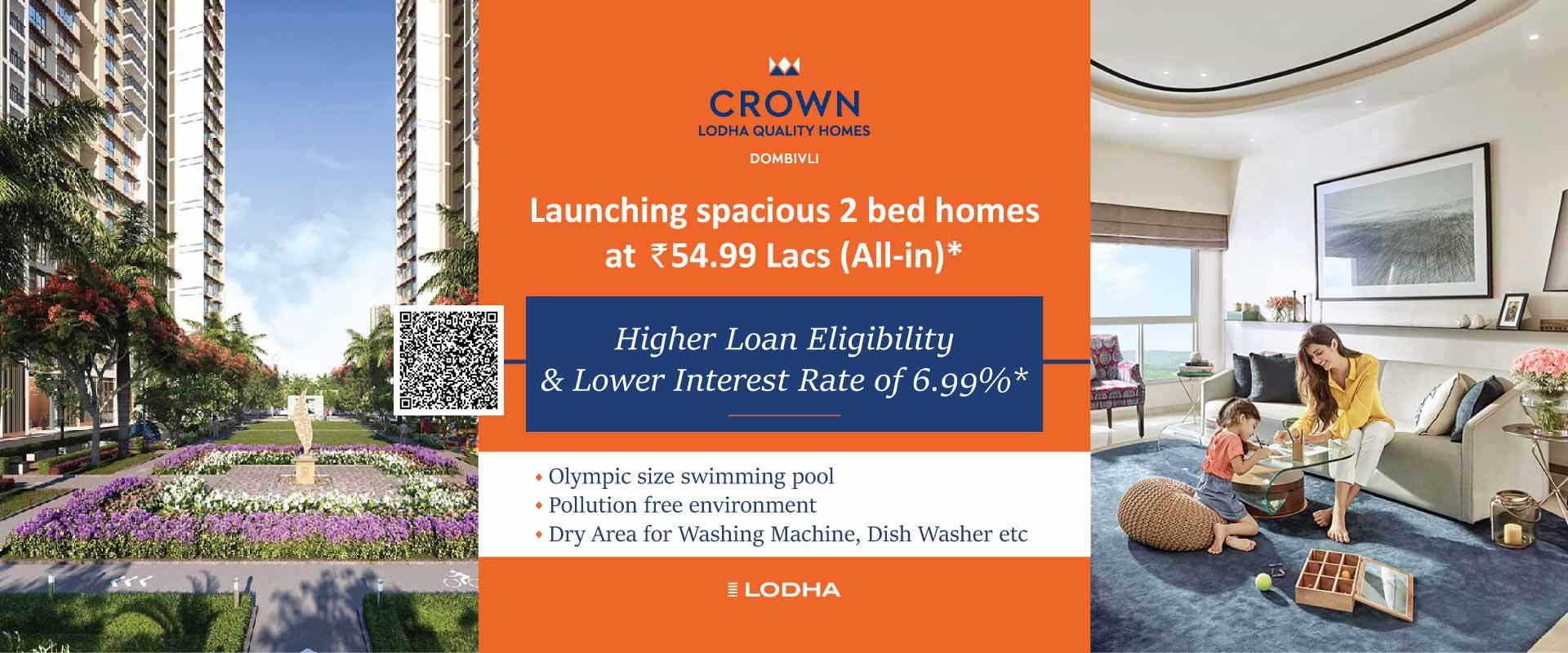 Lodha Crown Taloja Near Railway Station