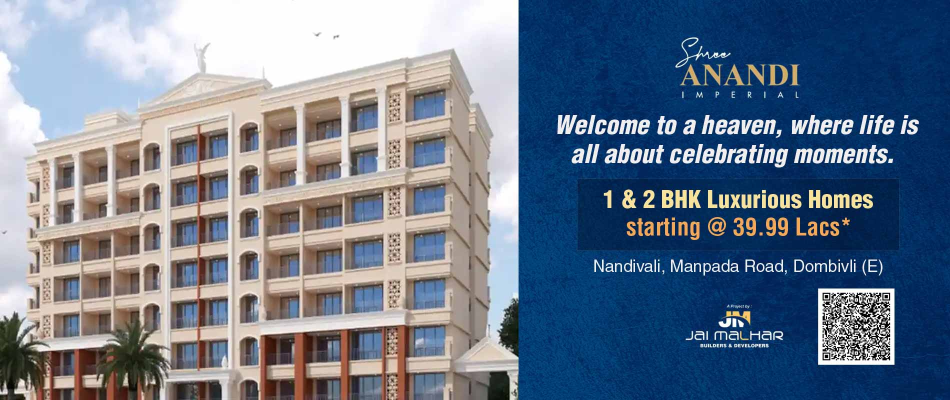 Anandi Imperial Dombivli Luxury 2 BHK Apartments Price