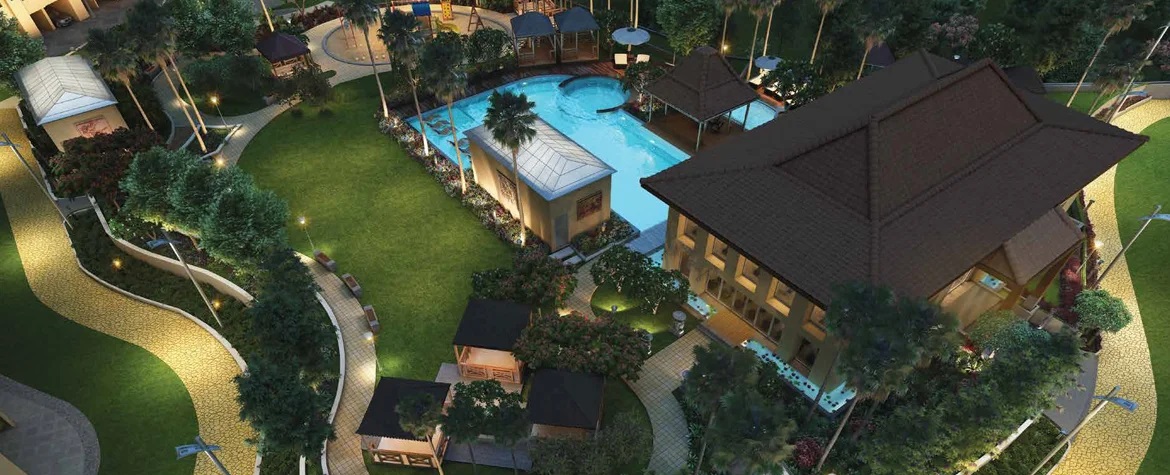 What are the key features of the Puraniks Rumah Bali project in Thane?