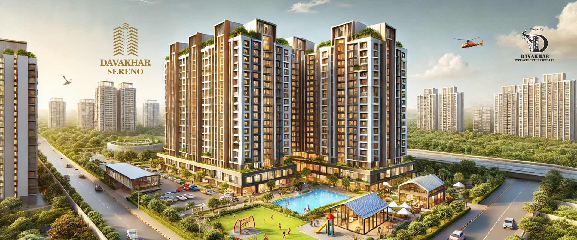 Davkhar Sereno Kalyan | Affordable Luxury 1, 2, & 3 BHK Apartments