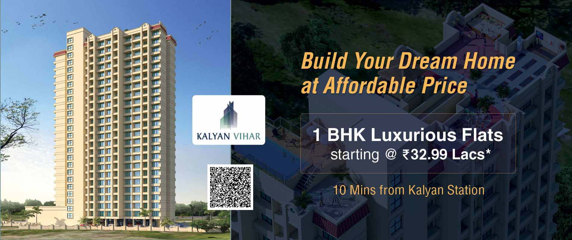 Kalyan Vihar Kalyan West | 1BHK Flat