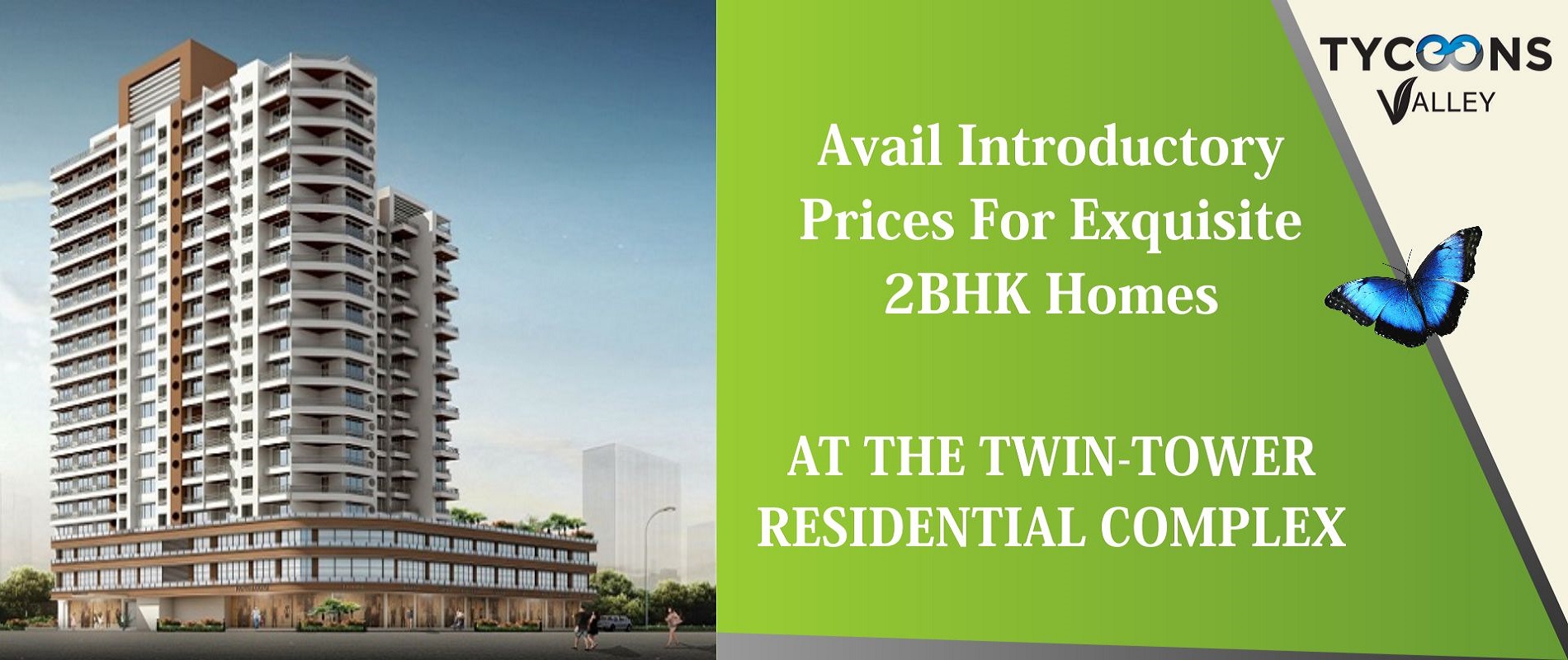 Tycoons Offers 2 and 3 Bhk Apartments in Kalyan West