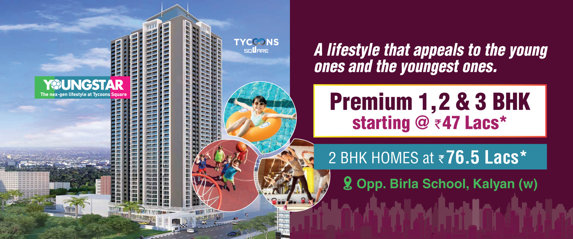 Avenue 1 Tycoons Square* The best of Kalyan fest is Live Unveiling the best  of Kalyan with an address of integrated living Time to seize…