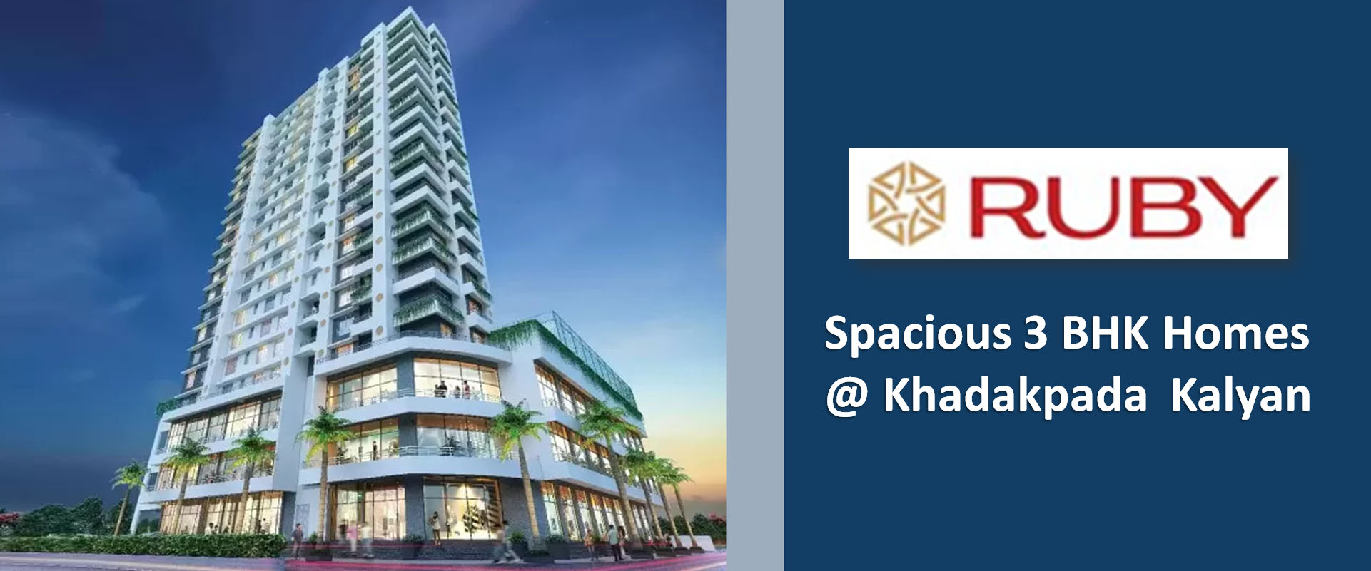 Tycoons Square, Kalyan West, Luxurious 1 & 2 BHK Homes, New Construction