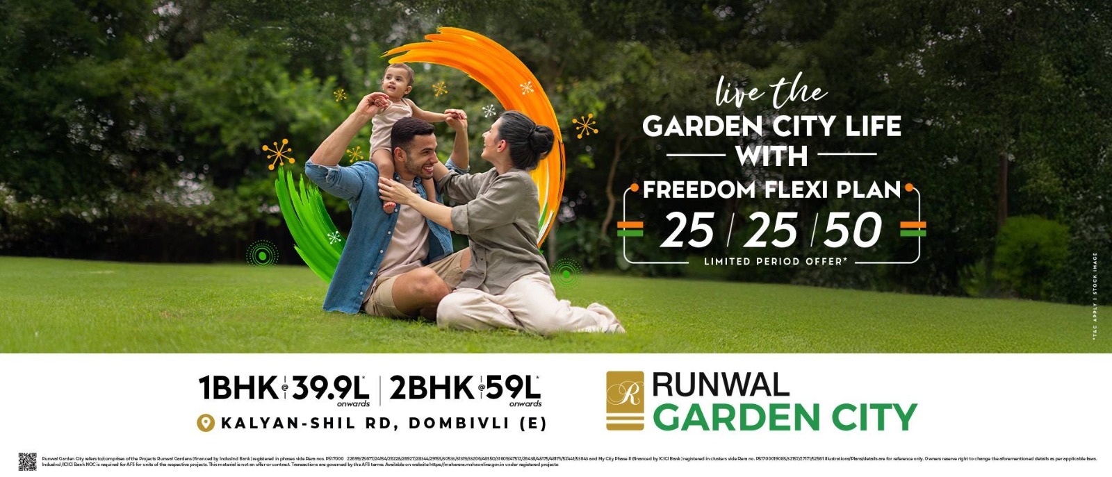 Runwal Gardens 1 BHK & 2 BHK Flats for Sale in Dombivli East